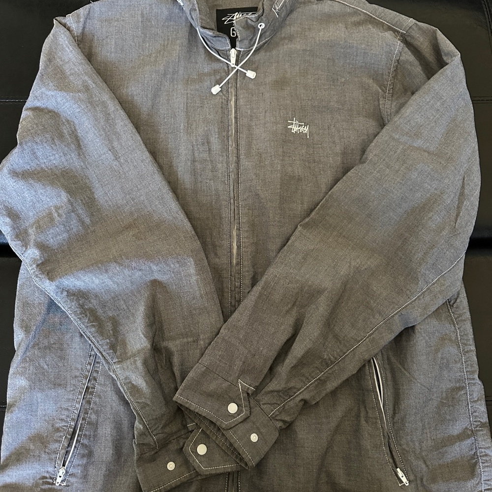 Stussy Gray Men's Jacket
